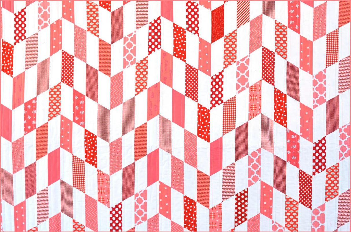 The Debbie Quilt Pattern KTQ12 by Kitchen Table Quilting Finished Size 65" x 74"