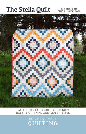 The Stella Quilt Pattern KTQ166 by Kitchen Table Quilting (baby, lap, twin and queen)