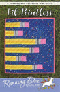 Lil' Pointless Quilt Pattern Card by Running Doe Quilts for Villa Rosa Designs finished size 15-1/4" x 16-1/2"