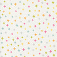 a white background with multicolored crosses on it