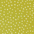 a green background with white crosses on it