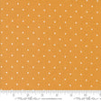 a ruler with a yellow background with white dots