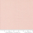 a ruler with a pink and white pattern on it