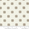 a white and brown flower pattern on a white background