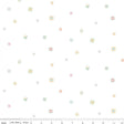 a white background with small flowers on it