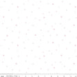 a white background with pink snowflakes on it