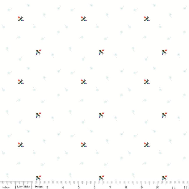 a white background with small red and green flowers