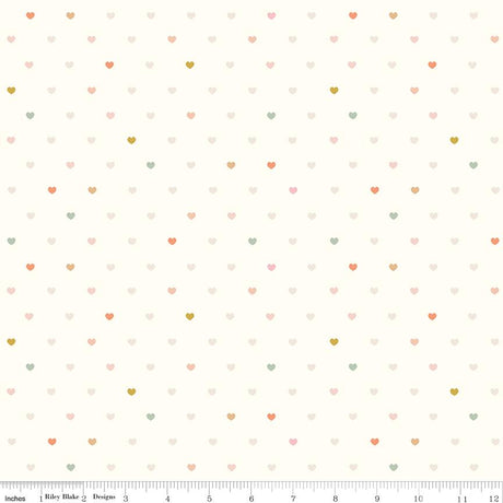 a white background with small hearts on it