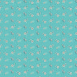Feed My Soul Tossed Floral Sky C14553-Sky by Sandy Gervais for Riley Blake Designs Sold in 1/2 yard increments cut continuously
