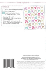 Friendly Neighborhood Quilt Pattern WS70 by Wendy Sheppard Printed Pattern Only 65 x 75 inches