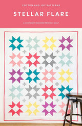 Stellar Flare Pattern Printed Pattern Only CJ 114 by Fran of Cotton + Joy