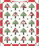 Scrappy Evergreens quilt pattern by Coriander Quilts CQ204 Quilt Size: 66" x 80"