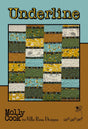 Underline Printed Pattern Villa Rosa Designs Size 38" x 47"