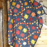 Swirling Leaves Quilt Pattern by Melissa Corry HQ1131 for Happy Quilting 5 sizes