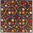 Swirling Leaves Quilt Pattern by Melissa Corry HQ1131 for Happy Quilting 5 sizes
