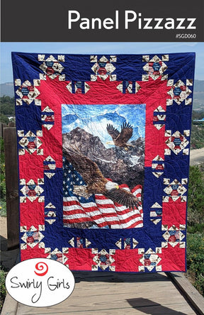 Panel Pizzazz Quilt Pattern by Joanne Hillestad for Swirly Girls Design SGD060