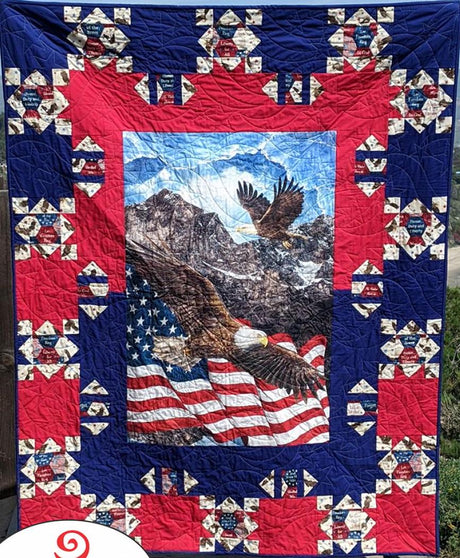 Panel Pizzazz Quilt Pattern by Joanne Hillestad for Swirly Girls Design SGD060