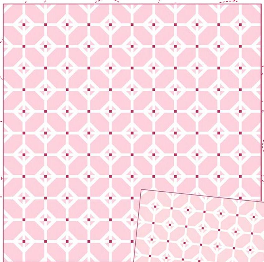 Fanciful Floor Printed Quilt Pattern WS12 by Wendy Sheppard multi-sized quilt design