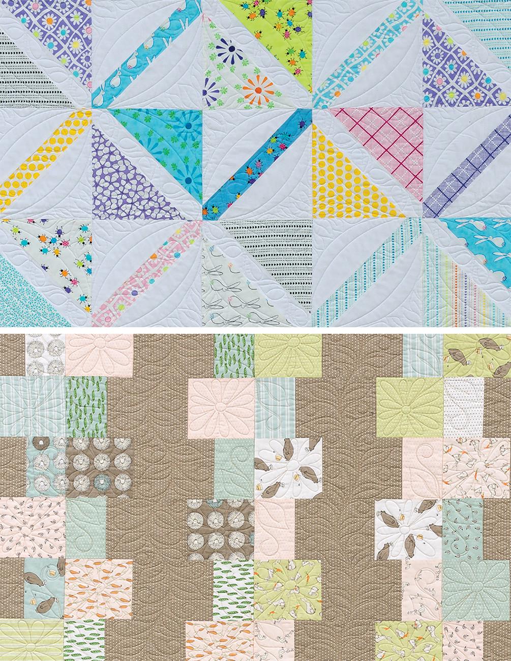 By Request Easy Layer-Cake Quilts # MMS0524 by Me and My Sister Me & My Sister Designs full color book wire o bound