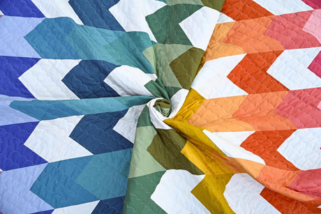 The Greta Quilt Pattern KTQ176 by Kitchen Table Quilting (baby, lap, twin, queen and king sizes)