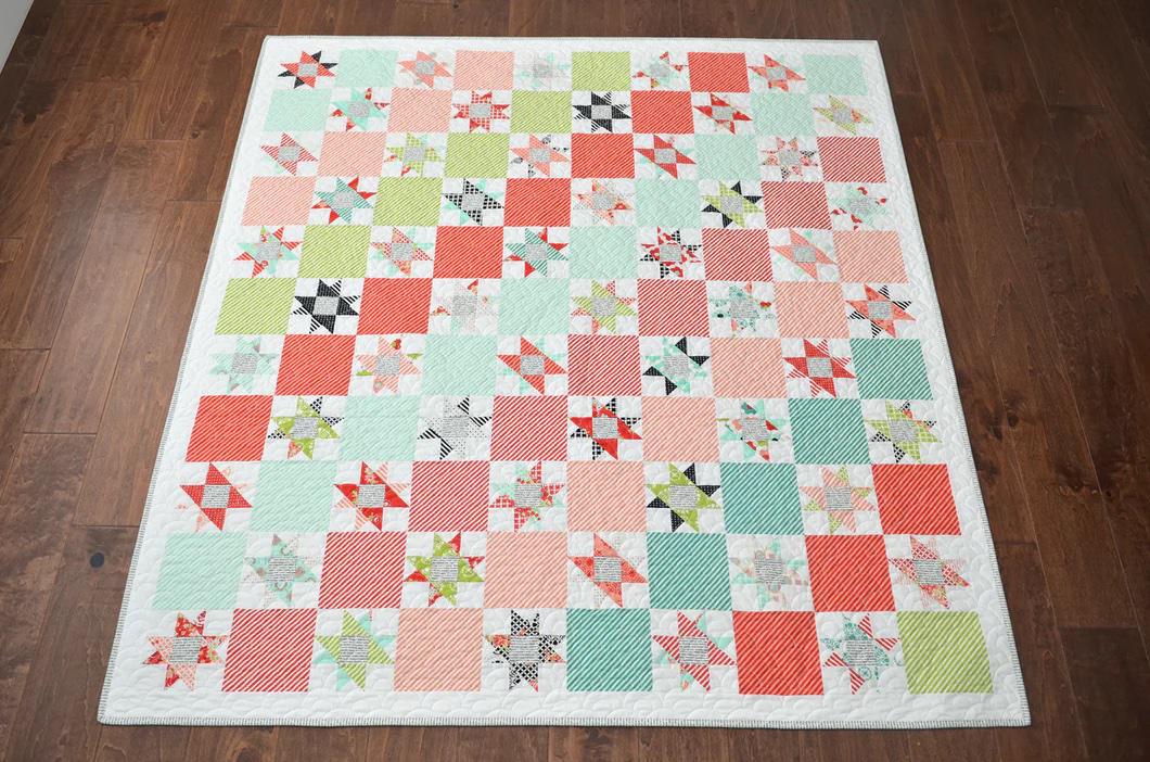 Candy Stripes Pattern Thimble Blossoms TBl204