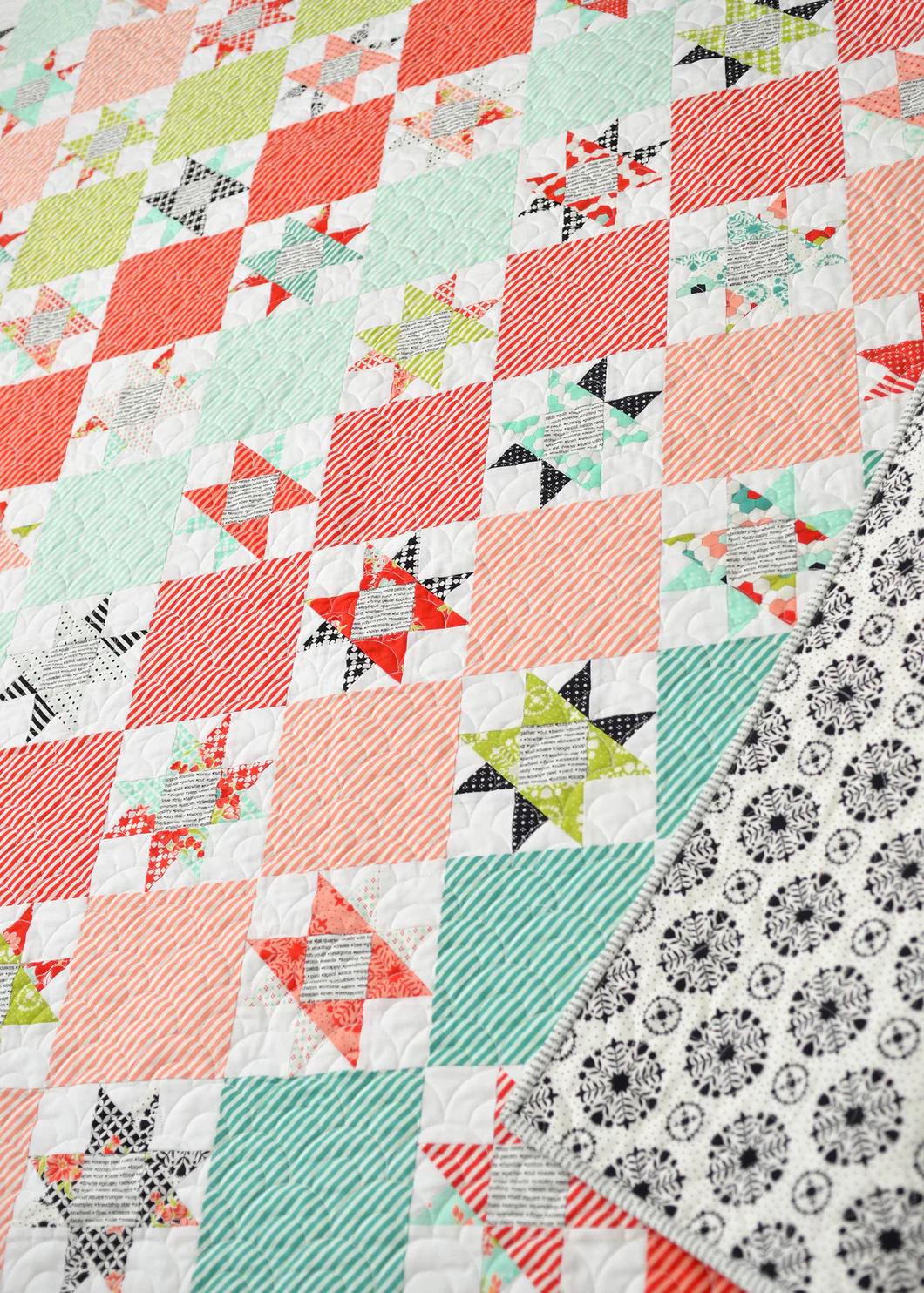 Candy Stripes Pattern Thimble Blossoms TBl204