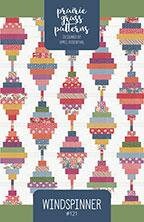 Windspinner Quilt pattern PGP121 By April Rosenthal for Prairie grass patterns