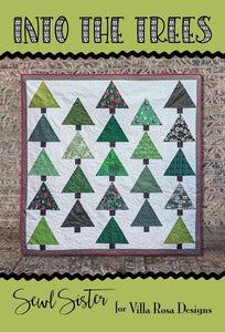 Into the Trees Printed Pattern Villa Rosa Designs Size 64" x 64"
