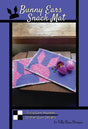 Bunny Ears Snack Mat Printed Pattern Villa Rosa Designs Size 8" x 14"