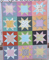 Amelia Printed Quilt Pattern by Running Doe Quilts for Villa Rosa Designs 52.5 x 70