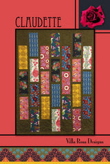 Claudette Printed Quilt Pattern by Villa Rosa Designs 57 x 75