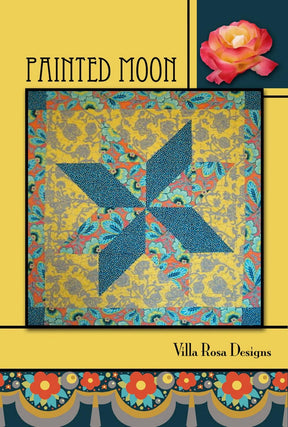 Painted Moon Pattern Card by Villa Rosa Designs finished size 49" x 49"