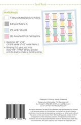Spool Ready WS87 By Wendy Sheppard Printed Pattern Only Finished 51" x 51"