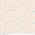 a white background with colorful lines and dots