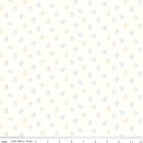 a white background with a pattern of small blocks