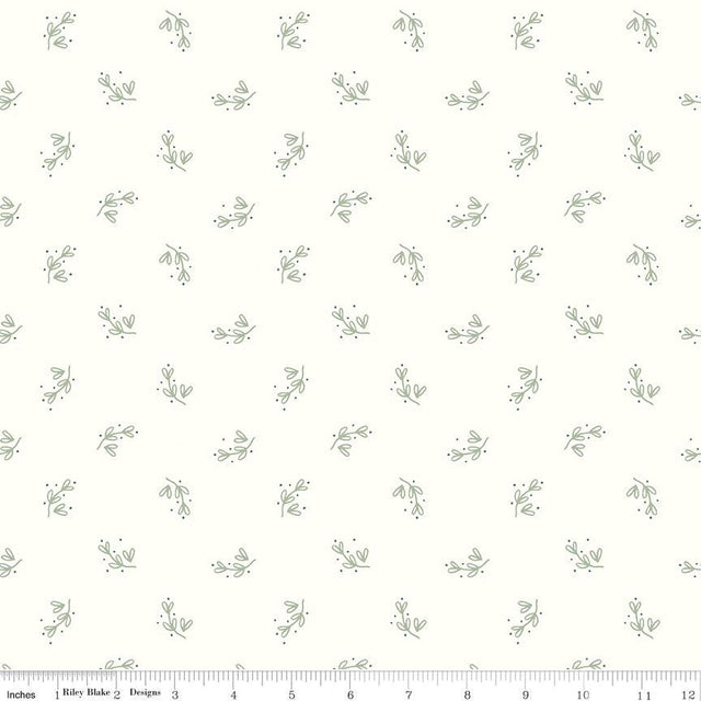 a white background with green leaves on it