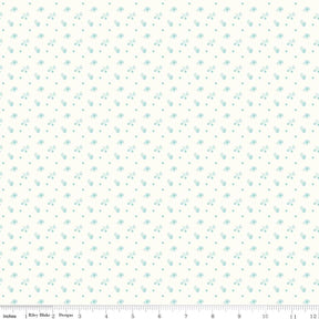 a ruler with a white background with small dots