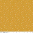 a yellow background with small white dots