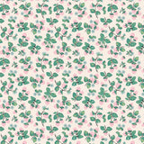 Home Sweet Home Strawberry Cake Cream VR24454 by Elea Lutz for Poppie Cotton Sold in 1/2 yard increments cut continuously.