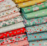 Home Sweet Home Happy Green VR24457 by Elea Lutz for Poppie Cotton Sold in 1/2 yard increments cut continuously.