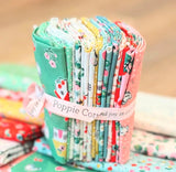 Home Sweet Home Bluebirds Yellow VR24452 by Elea Lutz for Poppie Cotton Sold in 1/2 yard increments cut continuously.