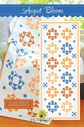 August Blooms Pattern Only FTQ20101 Fig Tree Quilts