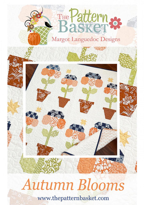 Autumn Blooms by The Pattern Basket, Margot Designs TPB2412 Paper Pattern ONLY