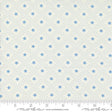 a ruler with a blue and white star pattern on it