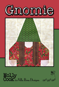 Gnomie Printed Pattern Villa Rosa Designs Size 12" x 12"