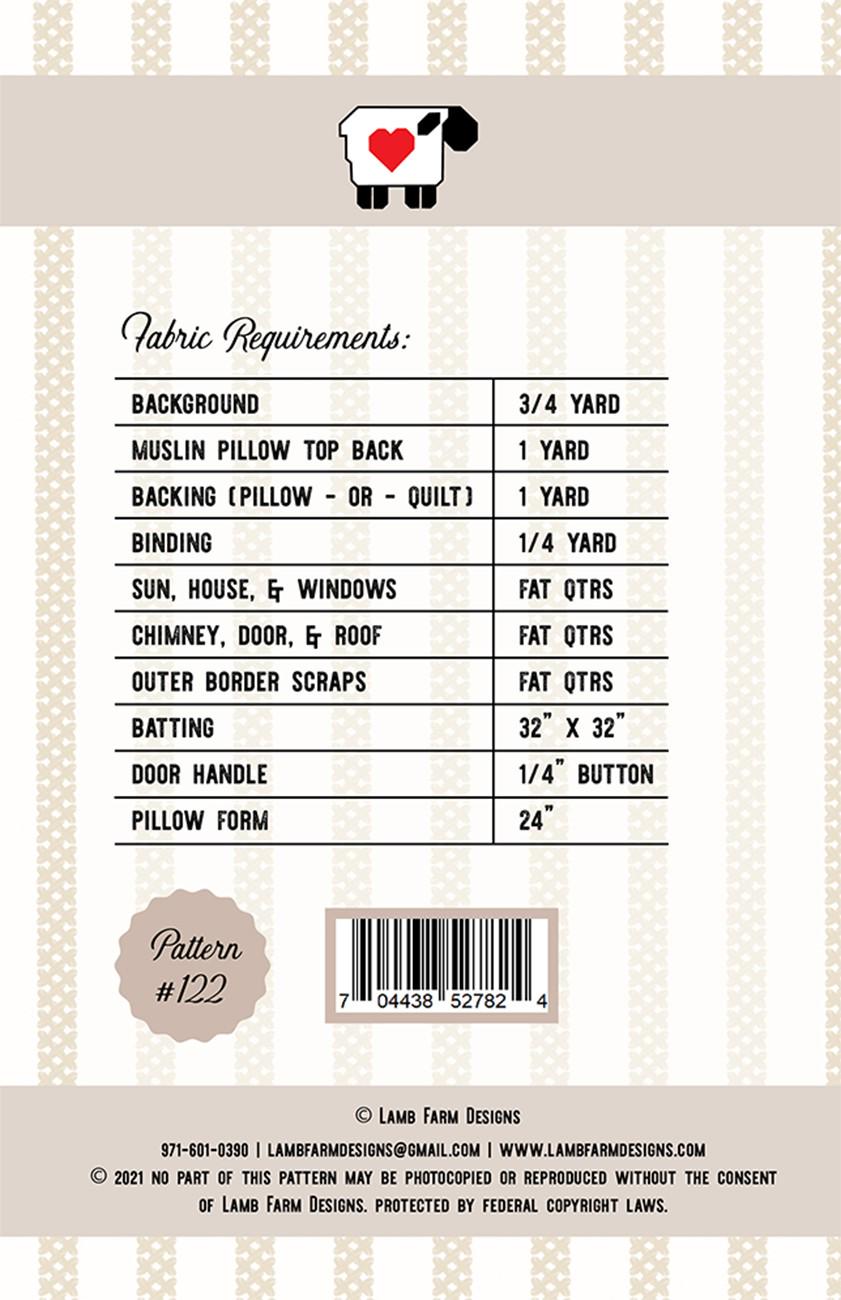 Homestead Acres Printed Quilt Pattern - LFD-122 By Lamb Farm Designs - Jennie Jo Lamb