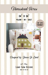 Homestead Acres Printed Quilt Pattern - LFD-122 By Lamb Farm Designs - Jennie Jo Lamb