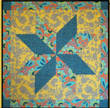Painted Moon Pattern Card by Villa Rosa Designs finished size 49" x 49"