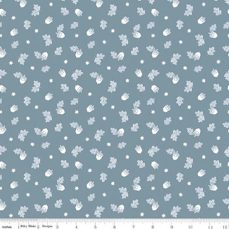 a blue background with white snowflakes and stars