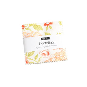 Portofino Mini Charm Bundle by Fig Tree Quilts for Moda Fabrics - Includes 42 2.5" Squares 35390MC